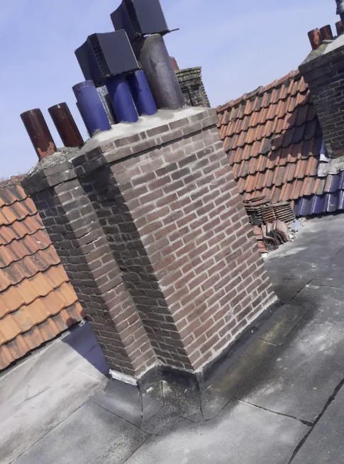 schoorsteen lekkage repareren